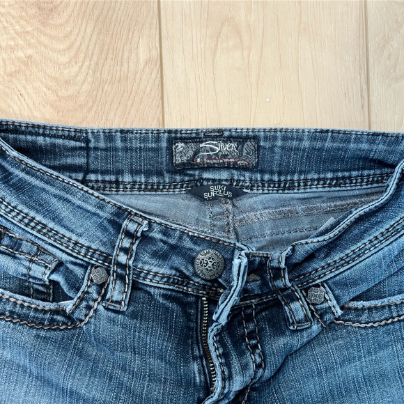 Silver Bootcut Jeans - Picture 4 of 4